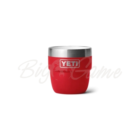 Термочашка YETI Rambler Espresso Stackable Cup (2 шт.) 113 цвет Rescue Red фото 2