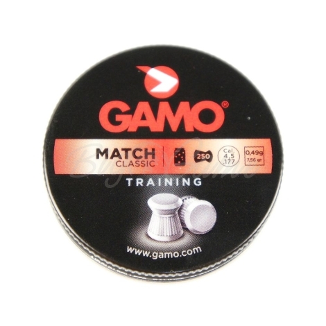 Пули для пневматики GAMO PRO Match 4,5 мм (250 шт.) фото 1