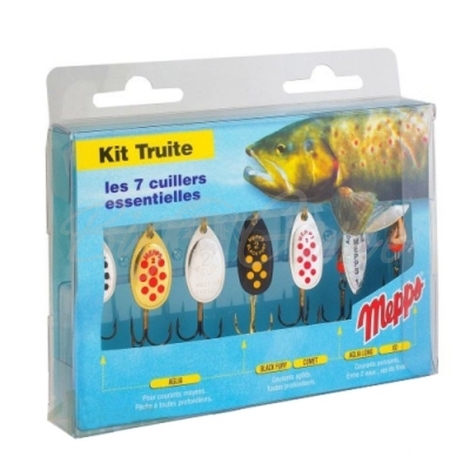 Набор блесен MEPPS Kit Truite фото 1