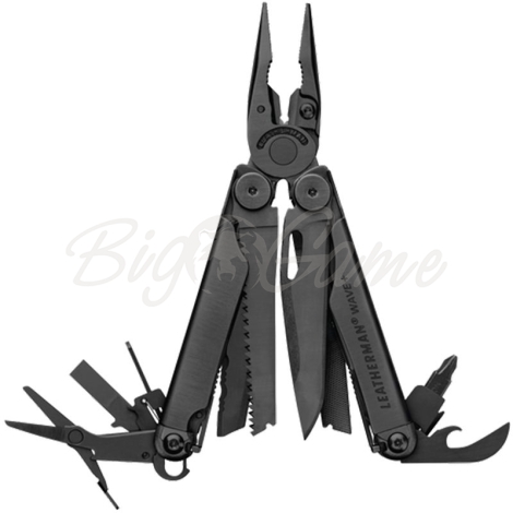 Мультитул LEATHERMAN Wave Plus в кож.чехле 17 инструментов фото 1