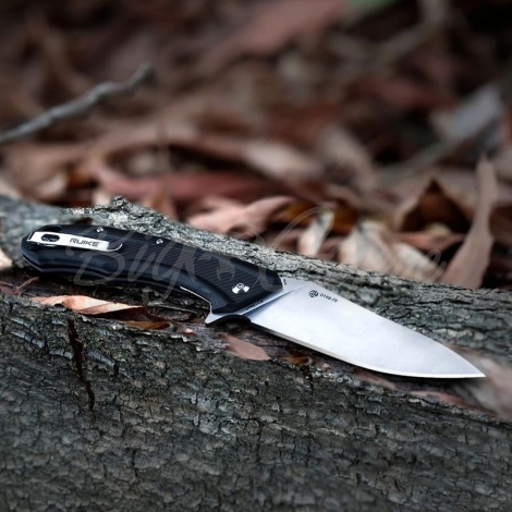Нож складной RUIKE Knife D198-PB цв. Черный фото 5