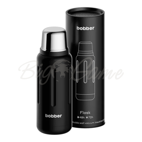 Термос BOBBER Flask 1 л цвет Black Coffee (чёрный) фото 2
