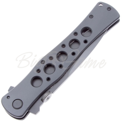 Нож складной полуавтоматический BOKER Urban Tank сталь 440А рукоять Сталь цв. Серый фото 3