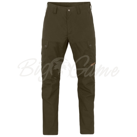 Брюки HARKILA Asmund Trousers цвет Willow green фото 1