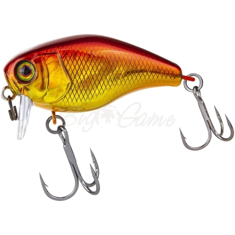 Воблер JACKALL Chubby 41 SSR Silent цв. hl red & gold фото 2