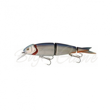 Воблер SAVAGE GEAR 4Play Herring Lowrider SS 9,5 см цв. 01-Dirty Silver фото 1