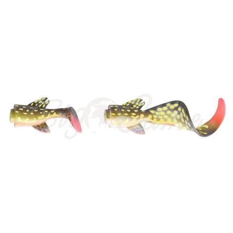 Приманка SAVAGE GEAR 3D LB Hybrid Pike 17 Spare Tail Kit цв. 02-Yellow Pike фото 1