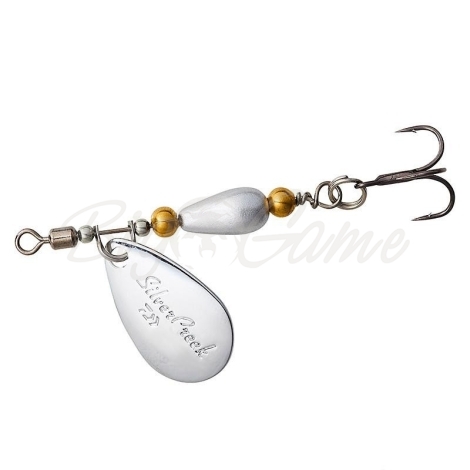 Блесна вращающаяся DAIWA Silver Creek Spinner 3 г цв. Silver фото 1