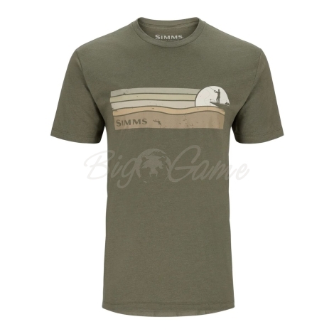 Футболка SIMMS Sunset T-Shirt цвет Military Heather фото 1