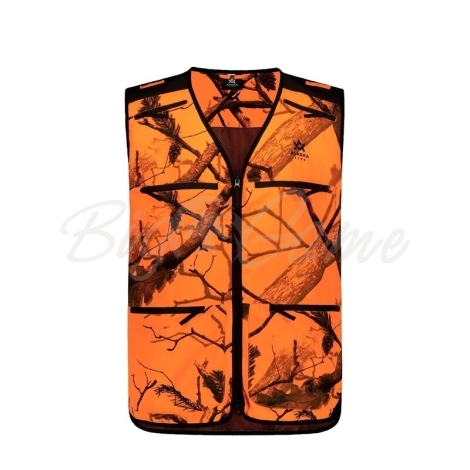 Жилет сигнальный ALASKA MS Elk Hunter Pro Vest цвет Blaze 3D фото 1
