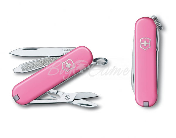 Нож VICTORINOX Classic 58мм 7 функций цв. светло-розовый фото 1