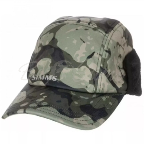 Кепка SIMMS Gore-Tex Infinium Wind Cap цвет Riparian Camo фото 1