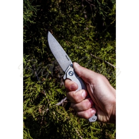 Нож складной RUIKE Knife P801-SF цв. Серый фото 17