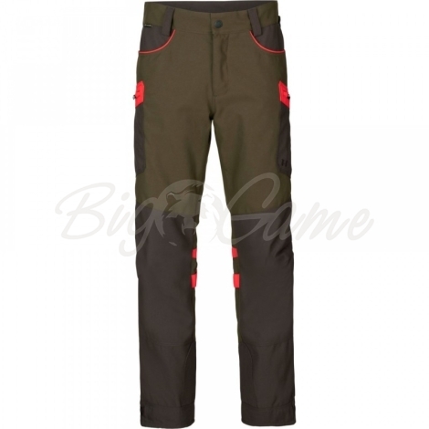 Брюки HARKILA Pro Hunter Dog Keeper GTX Trousers цвет Willow green / Orange фото 1