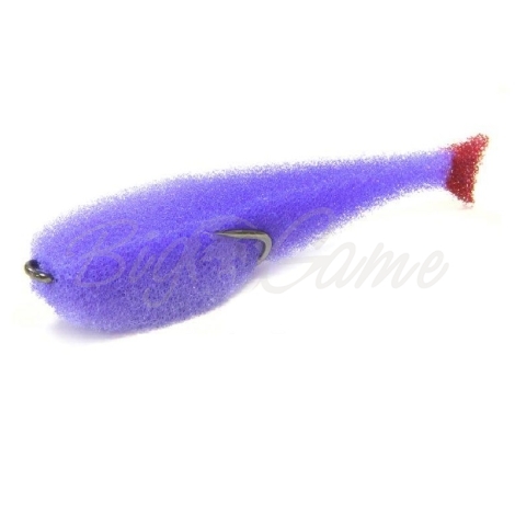 Поролоновая рыбка LEX Classic Fish CD 9 L (сиреневое тело / красный хвост) фото 1