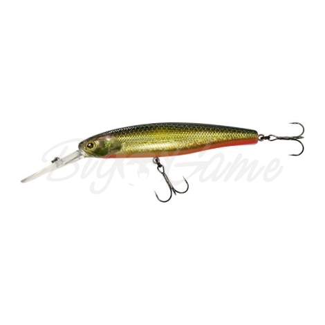 Воблер JACKALL DD Smash Minnow 100SP цв. hl gold & black фото 1