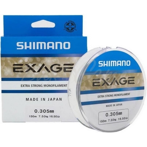 Леска SHIMANO Exage 150 м 0,165 мм фото 1