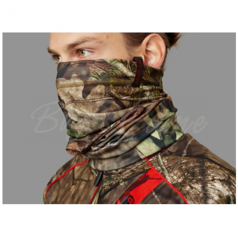 Повязка HARKILA Moose Hunter 2.0 neck gaiter цвет Mossy Oak Break-Up Country фото 4