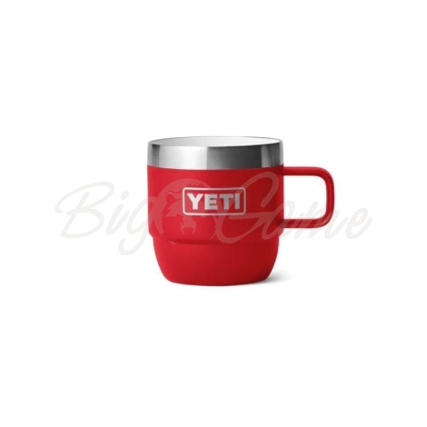 Набор кружек YETI Rambler Espresso Stackable Mug (2 шт.) 180 цвет Rescue Red фото 8
