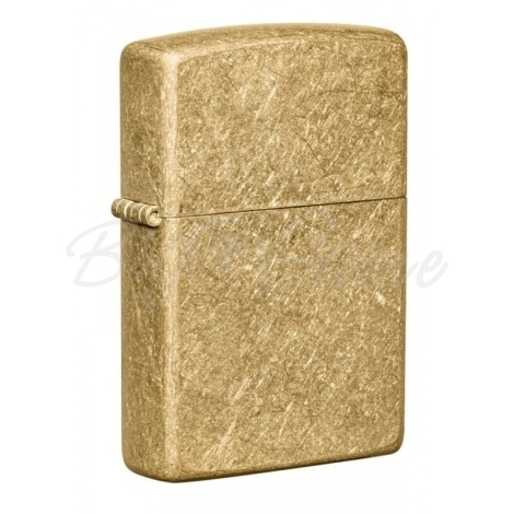 Зажигалка ZIPPO Classic с покрытием Tumbled Brass фото 1