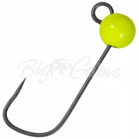 Джиг-Головка вольфрамовая MYSTICK Trout Jig  0,4 г № 6 (3 шт.) цв. шартрез фото 1