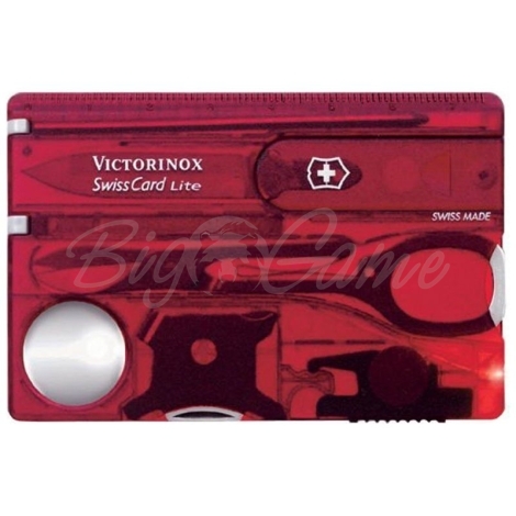 Швейцарская карточка VICTORINOX SwissCard Lite 13 функций фото 1