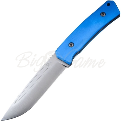 Нож OWL KNIFE Barn сталь N690 рукоять G10 Синяя фото 1