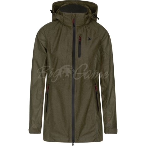 Куртка SEELAND Avail Women Jacket цвет Pine green melange фото 1