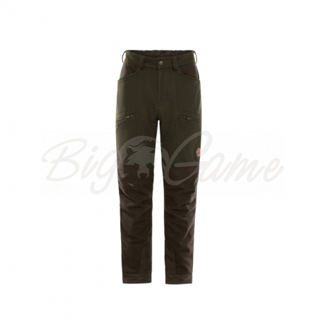 Брюки HARKILA Metso Winter trousers Women цвет Willow green / Shadow brown фото 1