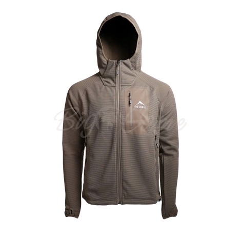 Толстовка SKRE Grid Lite Jacket цвет Earth Brown фото 11
