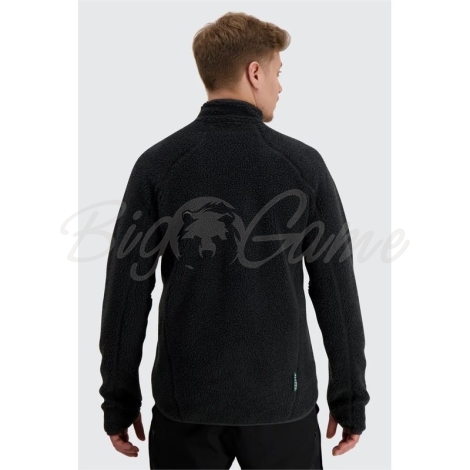 Толстовка ALASKA MS Teddy Jacket цвет Dark Grey фото 2