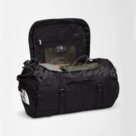 Сумка дорожная THE NORTH FACE Base Camp Duffel S 50 л цвет Burnt Olive Green / Black фото 5