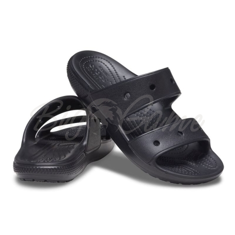 Шлепанцы CROCS Classic Sandal цвет черный фото 6