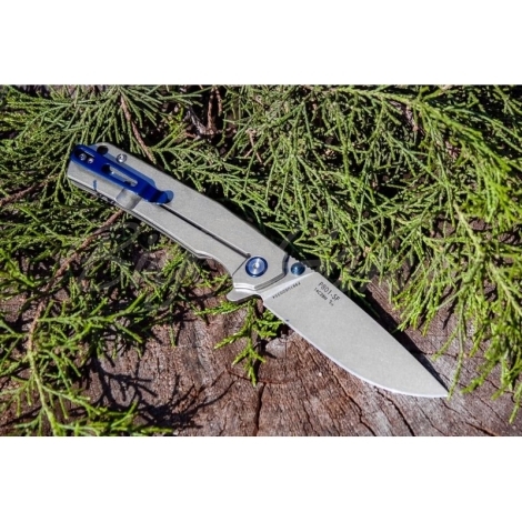 Нож складной RUIKE Knife P801-SF цв. Серый фото 5