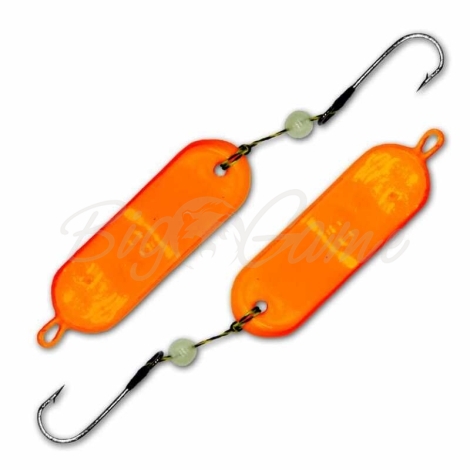 Блесна колеблющаяся BEST FISHING Buler Neon 4 г цв. оранжевый флуоресцентный фото 1