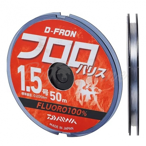 Флюорокарбон DAIWA D-Fron Fluoro Harisu 50 м 0,26 мм фото 1