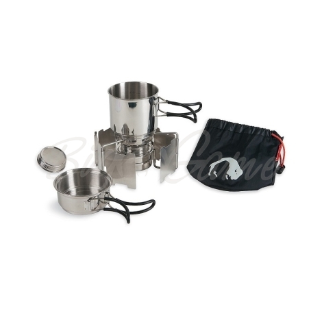 Набор посуды TATONKA со спиртовой горелкой Alcohol Burner Set фото 1