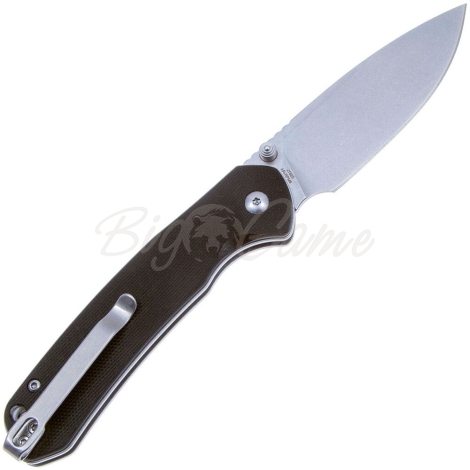 Нож складной CJRB Pyrite AR-RPM9 рукоять Сталь цв. Черный фото 4