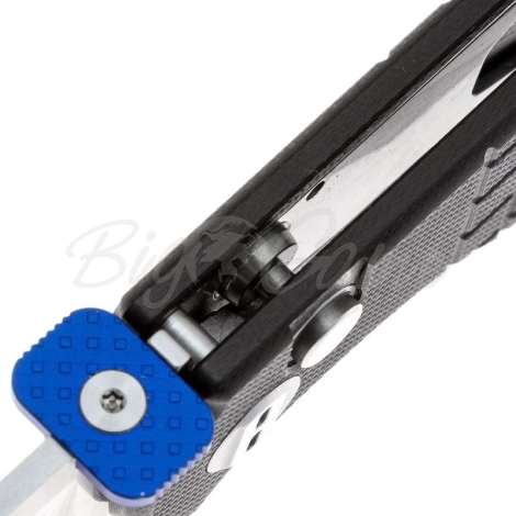 Нож складной полуавтоматический BESTECH Glok Sandvik 14C28N рукоять стеклотекстолит G10 цв. Серый фото 3