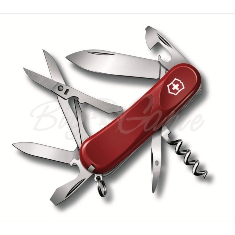 Нож VICTORINOX Evolution S16 85мм 14 функций цв. красный фото 1