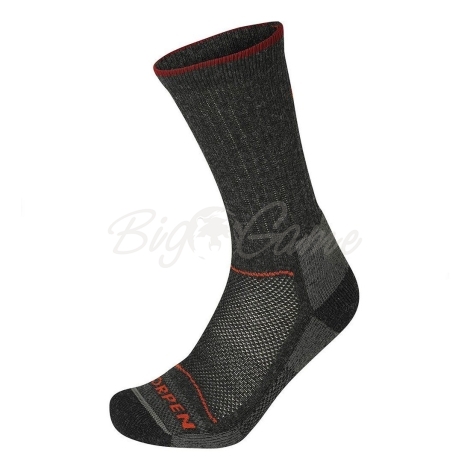 Носки LORPEN T2WE Merino Hiker 2 Pack Eco цвет Charcoal фото 1