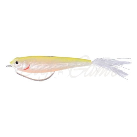 Приманка SAVAGE GEAR TPE Mudd Minnow F 8,5 см (2 шт.) цв. 05-Chartreuse Pearl фото 1