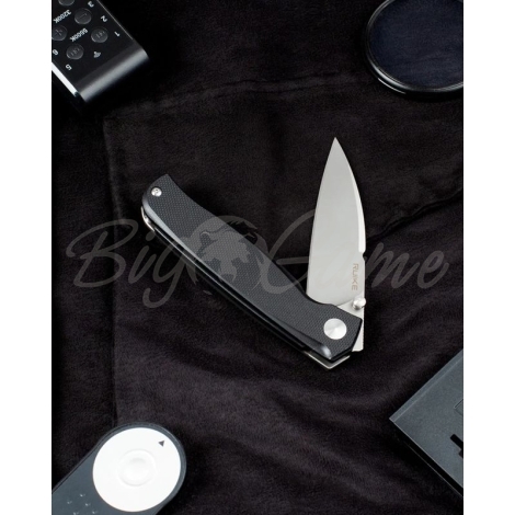 Нож складной RUIKE Knife M662-TZ цв. Черный фото 4