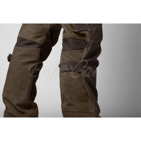 Брюки HARKILA Pro Hunter Leather Trousers цвет Willow green фото 7