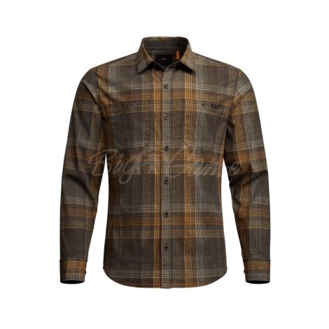 Рубашка SITKA Ambary LS Shirt цвет Coyote Ember Fall Plaid фото 1
