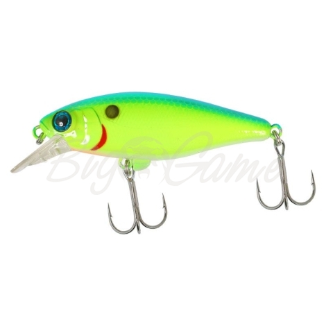 Воблер JACKALL Chubble SR цв. blue back chartreuse фото 1
