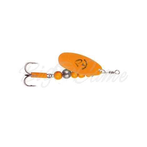 Блесна вращающаяся SAVAGE GEAR Caviar Spinner № 4 18 г цв. 06-Flou Orange фото 1