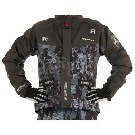 Куртка FINNTRAIL Mudrider 5310 цвет Камуфляж / Серый фото 4