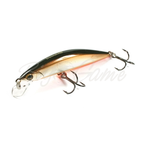 Воблер JACKALL TIMON Tricoroll 55HW цв. silver & black фото 2