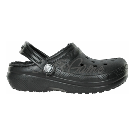 Сабо CROCS Classic Lined Clog цвет черный фото 1